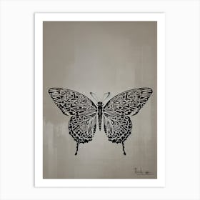 Butterfly Canvas Print Art Print