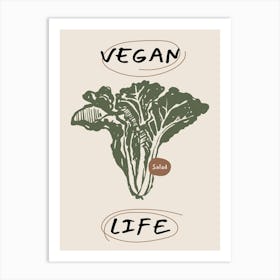 Vegan Life Art Print