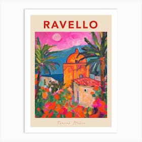 Ravello Italia Travel Poster Art Print