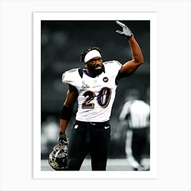 Ed Reed Baltimore Ravens Art Print