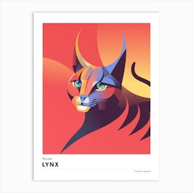 Persian Lynx Art Print