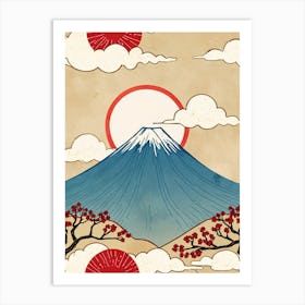 Mt Fuji 12 Art Print