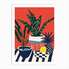 Tropical Plants 14 Art Print