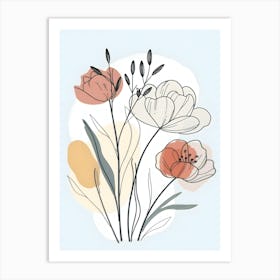 Flower Bouquet 4 Art Print