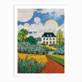 House In The Countryside Art Print