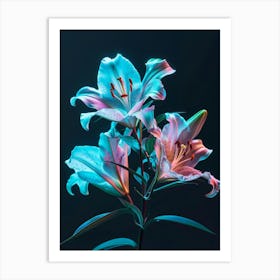 Lilies 2 Art Print