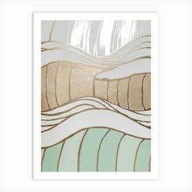 Abstract Seascape 1 Art Print