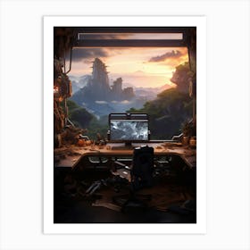 Horizon Zero Dawn 4 Art Print