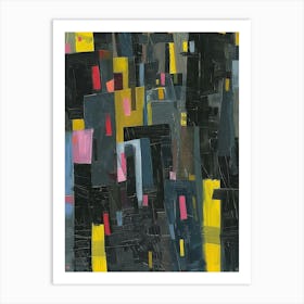 Abstract Cityscape 20 Art Print