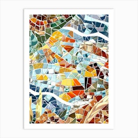 Mosaic Art 16 Art Print