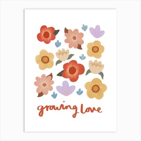 Growing Love Art Print