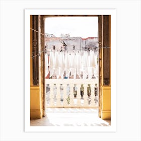 Hanging Out To Dry Art Print