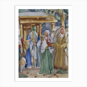 Birth Of Jesus Art Print