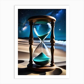 Lone Hourglass Art Print