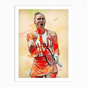 Maria Sakkari 1 Art Print