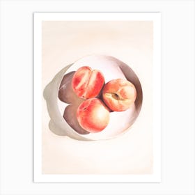 Summer Peaches Art Print