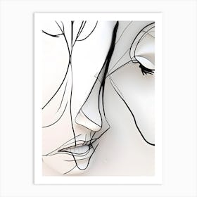 'Two Faces' Art Print