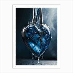 Heart Of Water Art Print