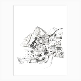 Amalfi Coast 9 Art Print