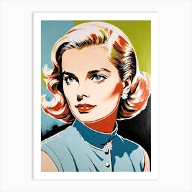 Grace Kelly Art Print