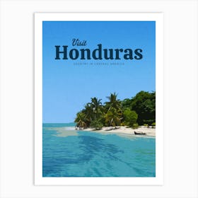 Visit Honduras Póster