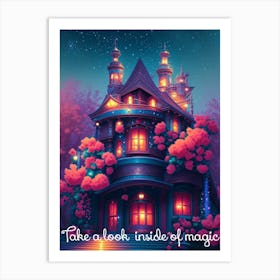 Take A Look Inside Magic Art Print