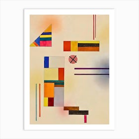 Wassily Kandinsky Shapes 1 Art Print