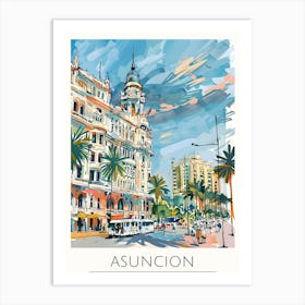 Asunción Art Print