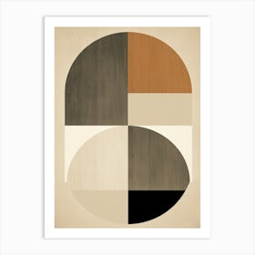 Beige Bauhaus Gerasdorf Bei Wien Glow Art Print