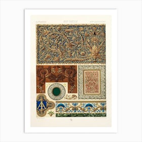 17th Century Pattern, Albert Racine (10) Art Print