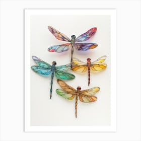 Dragonfly Wall Art 1 Art Print