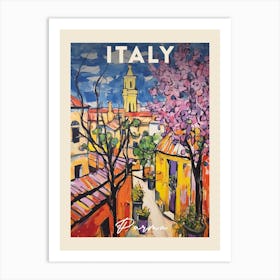 Parma Italy 4 Fauvist Painting Travel Poster Art Print