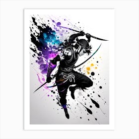 Shinobi 4 Art Print