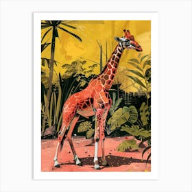 Giraffe 178 Art Print