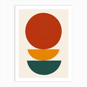 Circle Of Colors Art Print