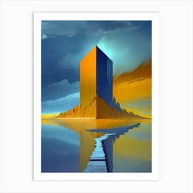 Building In The Sky 4 Art Print