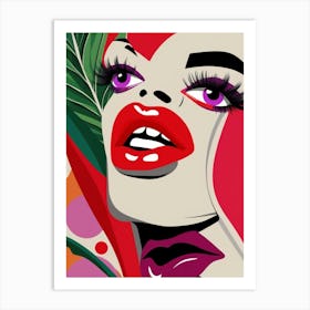 Sexy Woman Art Print