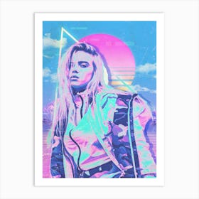 Billie Eilish Art Print