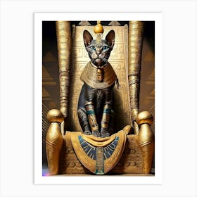 Egyptian Cat 1 Art Print