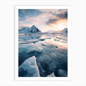 Arctic Landscape Art Print