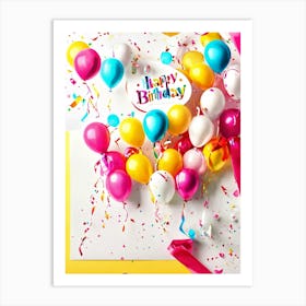 Happy Birthday Art Print