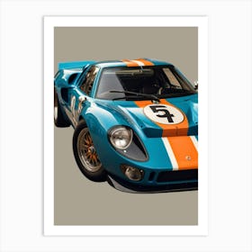 Ford Gt 1 Art Print