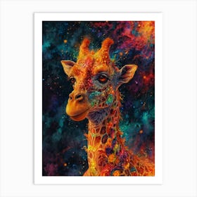 Giraffe 107 Art Print