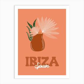 Ibiza Spain Poster, European Vacation Wall Art, Travel Decor, Passport Home Decor, European Wanderlust Art Print