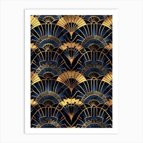 Deco Wallpaper 4 Art Print