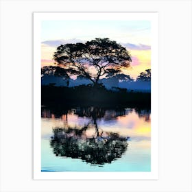 Brazil, Pantanal, Cocao Tree Art Print