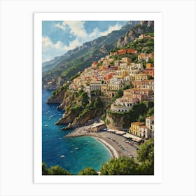 Positano 4 Art Print