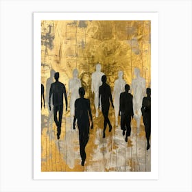 Silhouettes 3 Art Print