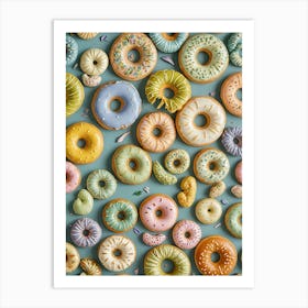 Donuts Art Print