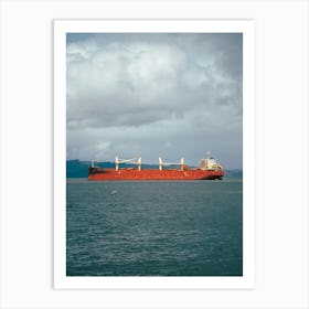 Cargo Ship Art Print